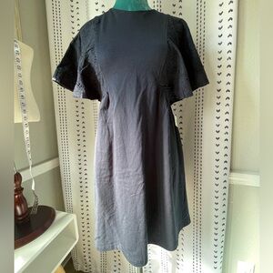 Charming Black Kids Casual Dress